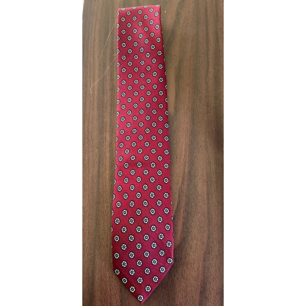Vtg Men’s Hand Sewn Tie By Robert Talbott For Mackenzies's Tie Finest Silk Handb